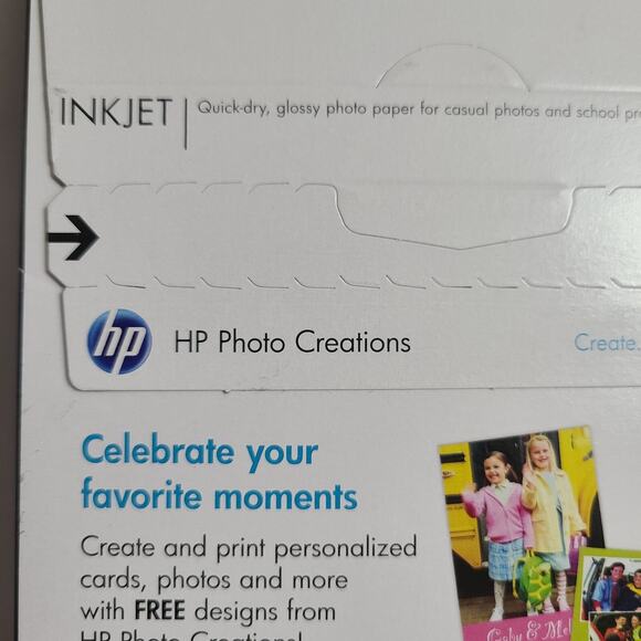 Photo Paper 5x7 Glossy HP - 60 sheets for Ink Jet Printers - 2 pks - Picture 3 of 9